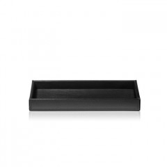 Decor Walther Brownie Tab M Лоток универсальный 22x10.5см, цвет: черная кожа