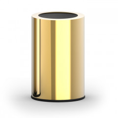 Decor Walther Rooms Ведро для мусора со вставкой из нерж стали 32х20х20 см, цвет Gold