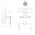 Decor Walther Basic TPH4 Держатель туалетной бумаги, подвесной, цвет: хром