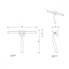 Decor Walther QUICK скребок Хром