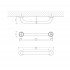 Decor Walther Basic WGF Поручень, цвет: хром
