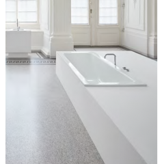 BETTE One Ванна с шумоизоляцией 170х75х42, с BetteGlasur ® Plus, цвет белый (для удлиненного слива-перелива)