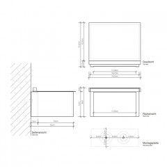 Decor Walther FB 2 Контейнер для влажных салфеток, цвет: черный матовый