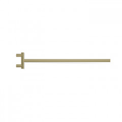 Decor Walther Mikado Полотенцесушитель 7x1.2x40см., подвесной, цвет: латунный матовый