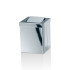 Decor Walther DW 1130 Корзина для бумаги 12x12x15см, с крышкой, цвет: сталь полированная