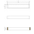 Decor Walther Brick HTE40 Полотенцедержатель 40см, цвет: хром