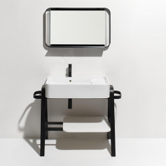 SIMAS HOP Раковина чаша подвесная 80x50xh18 см, без отв. для смесителя, цвет белый