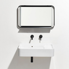 SIMAS HOP Раковина чаша подвесная 80x50xh18 см, без отв. для смесителя, цвет белый