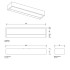 Decor Walther Box 25 N LED Светильник настенный 25x10x5см, светодиодный, 1x LED 18.4W, цвет: золото