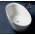 Simas Bohemien Ванна свободностоящая из Crystal Tech 190*88*66 см со сливной арматурой (продается только с учетом упаковки)
