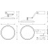 Decor Walther Club Vanity Plus Косметическое зеркало VISION , цвет: хром