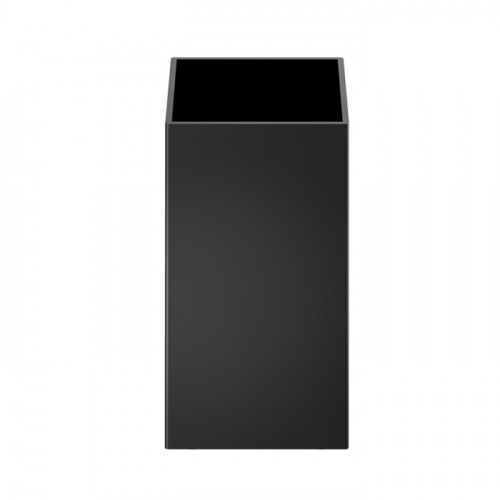 Decor Walther Cube DW 352 Баночка универсальная 4x4x8см, цвет: черный матовый