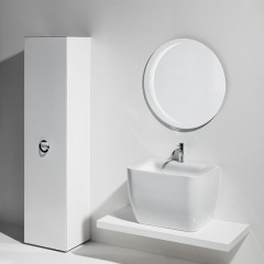 Simas Henges Пенал 50x40xh200 см, цвет белый матовый