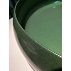 BETTECraft Раковина-чаша на столешницу круглая , 45х45х12 cм, без отв. под смеситель и перелива, цвет forest