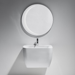 Simas Henges Раковина подвесная 70х50х48 см,с 1 отв под смеситель, с донным клапаном керамическим PLHE, цвет белый (без креплений F92)