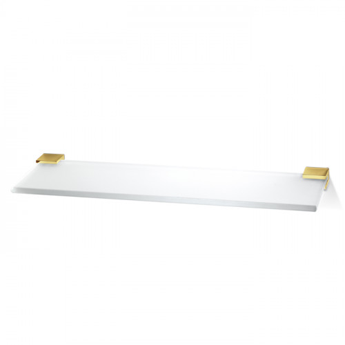 Decor Walther Corner GLA40 Полочка стеклянная 40x12см, цвет: золото