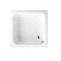 BETTE Delta Душевой поддон квадратный 90х90хh2,8 см, D52 мм, цвет белый (без шумоизоляции)