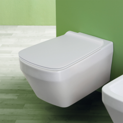 Simas Baden Baden Унитаз подвесной безободковый 56х36 см, цвет белый матовый(без креплений F85)