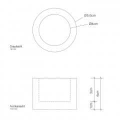 DECOR WALTHER STONE TLH Подсвечник настольный, цвет белый