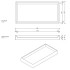 Decor Walther DW 345 Бокс универсальный 25x12x2см, цвет: хром