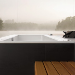 BETTE One Ванна с шумоизоляцией 180х80х42, с покрытием BetteGlasur ® Plus , цвет белый (для удлиненного слива-перелива)