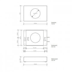 Decor Walther FB 5 Контейнер для гигиенических пакетов, цвет: черный матовый