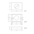 Decor Walther FB 5 Контейнер для гигиенических пакетов, цвет: черный матовый