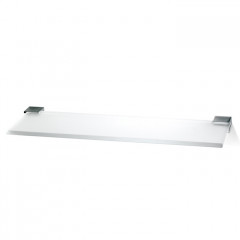 Decor Walther Corner GLA60 Полочка стеклянная 60x12см, цвет: хром