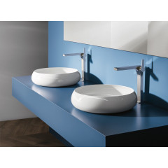 BETTECraft Раковина-чаша на столешницу круглая , 35х35х12 cм, без отв. под смеситель и перелива, цвет белый