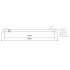 Decor Walther Classic HTE60 Полотенцедержатель 60см, цвет: никель полированный