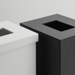 Decor Walther BROWNIE AWB Корзина для полотенец, искусственная кожа, цвет черный