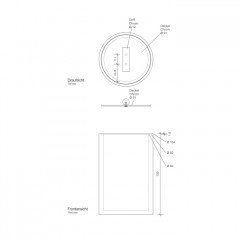 Decor Walther Stone DMD L Баночка универсальная 16x10см, с крышкой, цвет: белый / сталь матовая