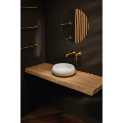 BETTECraft Раковина-чаша на столешницу круглая , 35х35х12 cм, без отв. под смеситель и перелива, цвет белый