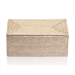 Decor Walther Basket UTBMD Универсальная коробка 30x15.5x14см, с крышкой, цвет: ротанг светлый