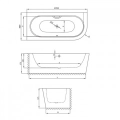 Bette Starlet V Ванна стальная 185х85x42 см, с самоочищающимся покрытием Glaze Plus, цвет белый