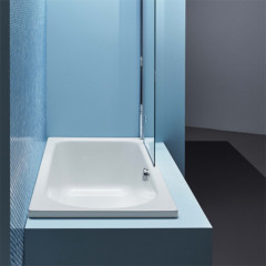 BETTE Ocean Ванна с шумоизоляцией 170х75х45, перелив спереди, BetteАнтислип Sense, белая (для удлиненного слива-перелива)