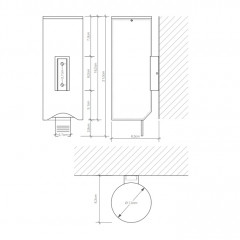 Decor Walther DW 280 Дозатор для мыла, подвесной, цвет: хром (Снято с пр-ва)