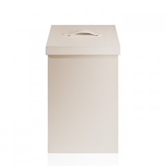 Decor Walther Brownie Корзина для белья 60.5x38.5x38.5см., напольная, цвет: бежевый