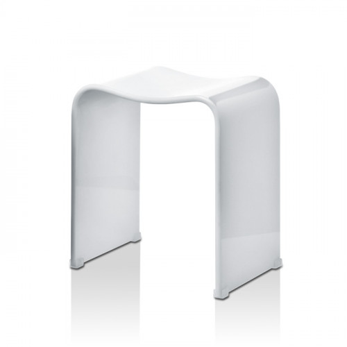 Decor Walther DW 80 Табурет 40x30x46см, акрил, цвет: белый