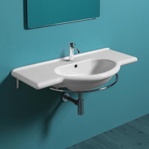 SIMAS Top e lavabi d'arredo Консоль 105 "MONTERCARLO" с 1 отвер., цвет белый
