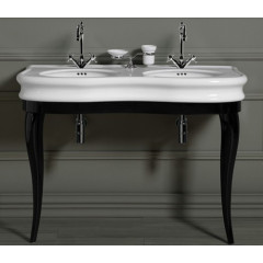 SIMAS Lante Деревянная структура 112,5*50,5*h75.5см под консоль LA12, цвет чёрный глянцевый