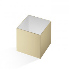 Decor Walther Cube DW 356 Баночка универсальная 13x13x14см, цвет: золото матовое