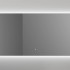 SALINI Зеркало для ванны OMBRA с LED подсветкой 1000х900х25 мм, влагостойкое AGC Сrystalvision, сенс выкл, крепления,обогрев, антизапот