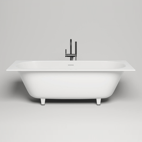 Salini ORLANDA AXIS KIT Встраиваемая ванна на ножках 1911х800х600мм, "Up&Down",белый, сифон, интегрированный слив-перел мат-л: S-Sense, белый глянцев