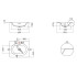 Salini Раковина S-Stone ONDA FLOW OVAL Essentials с 1 отв. под смеситель, 600 мм, матовая, белая