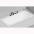 Salini ORNELLA AXIS KIT 180 Встраиваемая ванна 1800х800х600мм, прямоуг. ,мат-л: S-Sense, дон. кл. "Up&Down",слив -перел.белый глянцевый