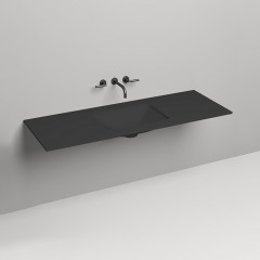 SALINI Столешница 1500х500х15 мм, из материалв S-Stone, цвет матовый RAL 9011