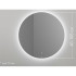 SALINI Зеркало для ванны круглое OMBRA с LED подсветкой D 900 х 25 mm, влагостойкое AGC Сrystalvision, сенс выкл, крепления,обогрев, антизапот