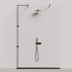 Salini CAPRI Поддон 1500х800х82мм, с сифоном, мат-л: S-Ston, матовый, RAL9011