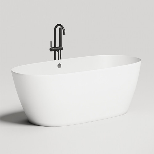 Salini Sofia Light Ванна отдельностоящая 1650х750х600мм, с отверстием под перелив, мат-л: S-Sense, глянцевый белый (без слива-перелива)
